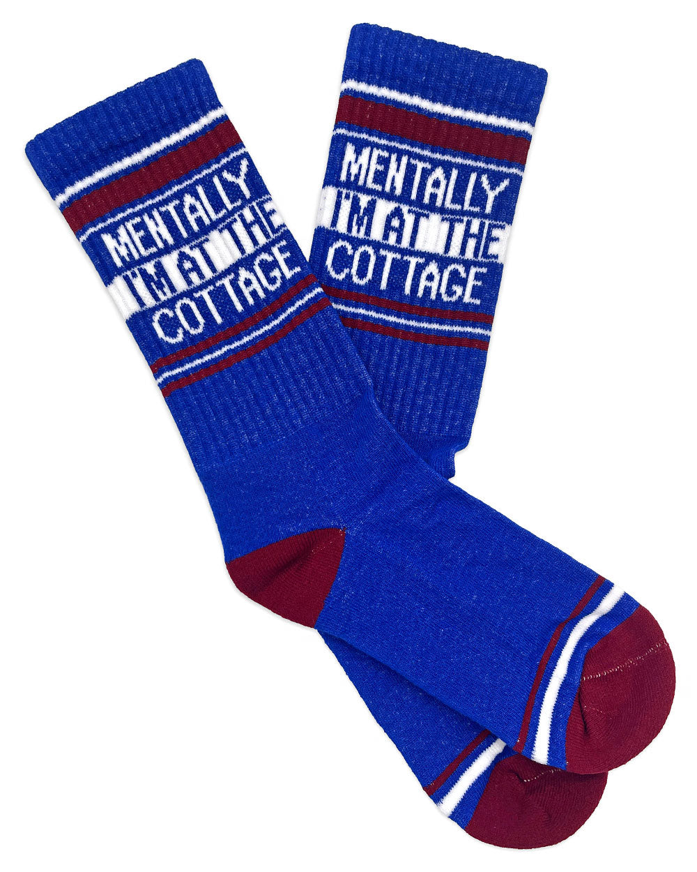 Mentally At The Cottage Socks-Gumball Poodle-Strange Ways