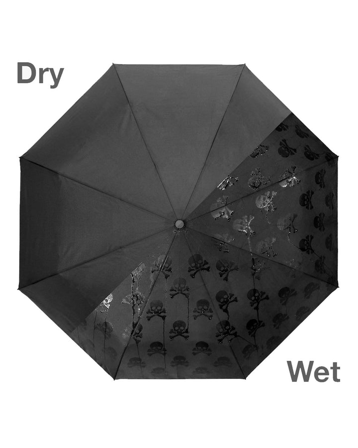 Hidden Skulls Umbrella (Secret Reveal)-SUCK UK-Strange Ways