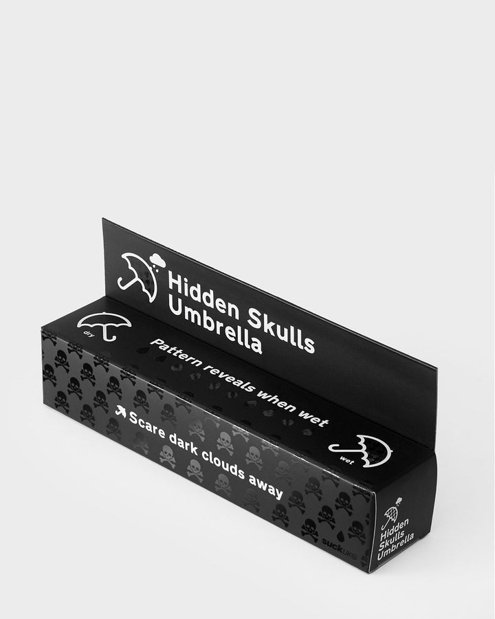 Hidden Skulls Umbrella (Secret Reveal)-SUCK UK-Strange Ways