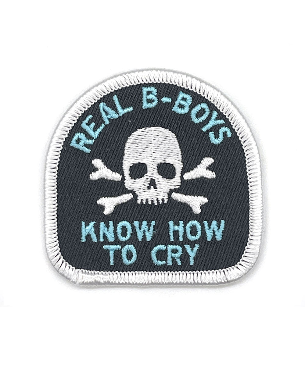 Real B-Boys Know How To Cry Patch-SheeleyCo-Strange Ways