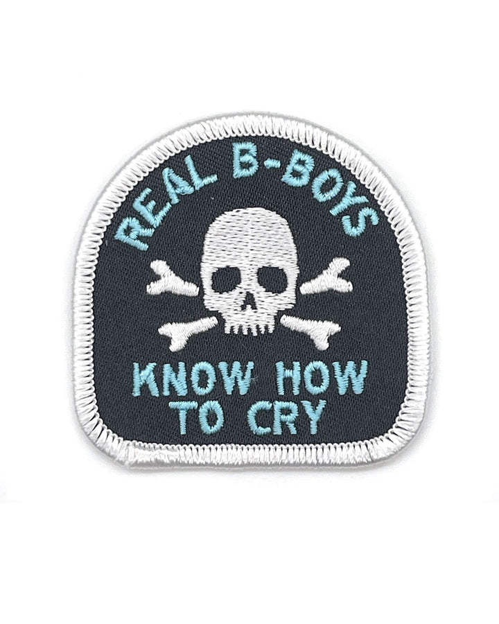 Real B-Boys Know How To Cry Patch-SheeleyCo-Strange Ways
