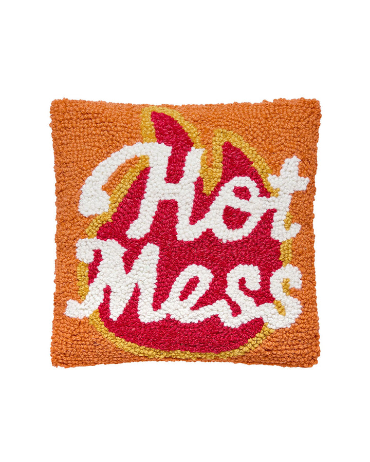 Hot Mess Hook Accent Pillow-Peking Handicraft-Strange Ways
