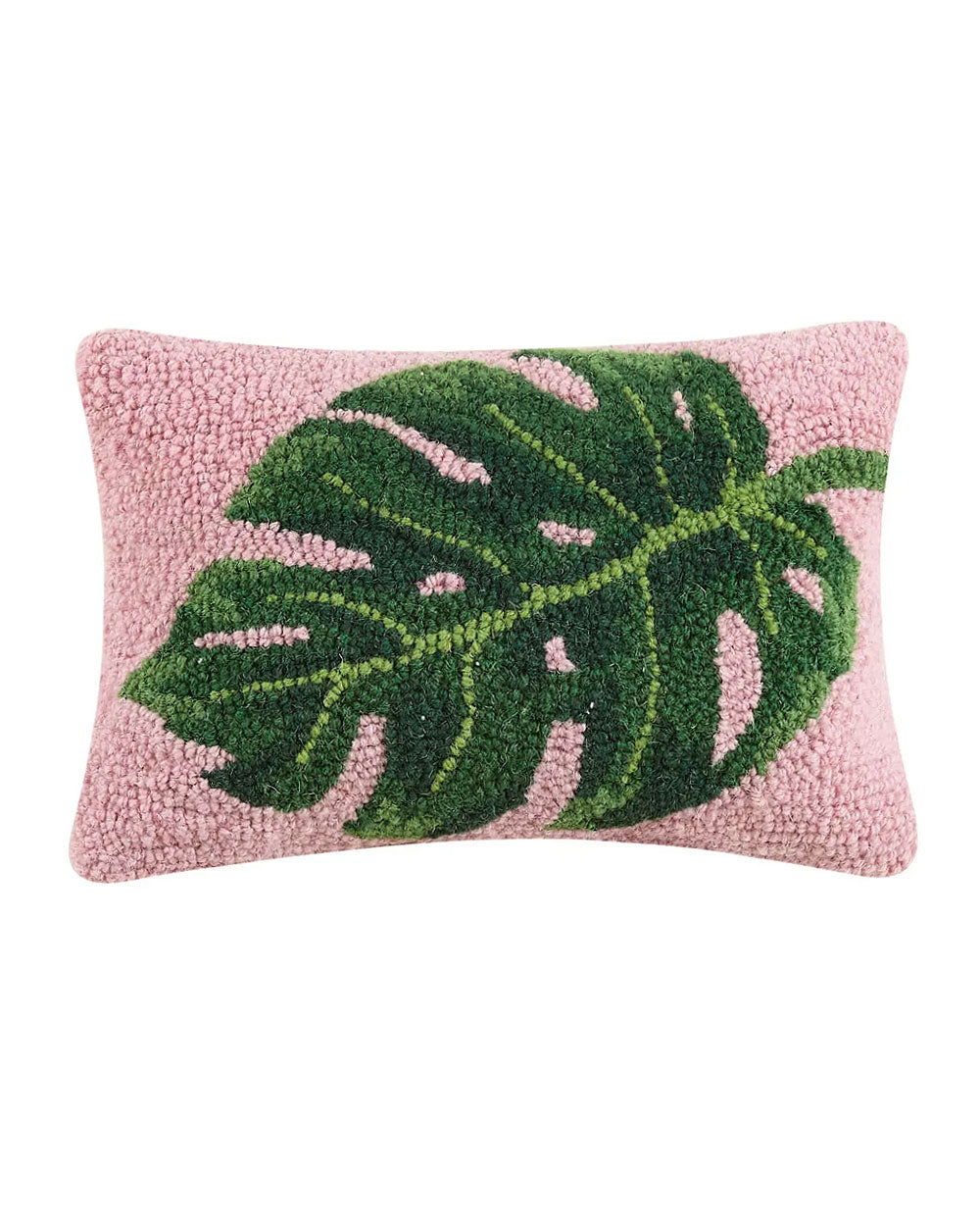 Monstera Leaf Hook Accent Pillow-Peking Handicraft-Strange Ways