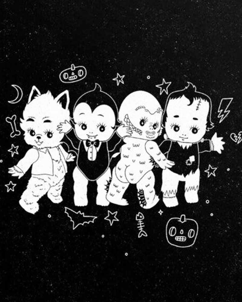Monster Mash Art Print (8" x 10")