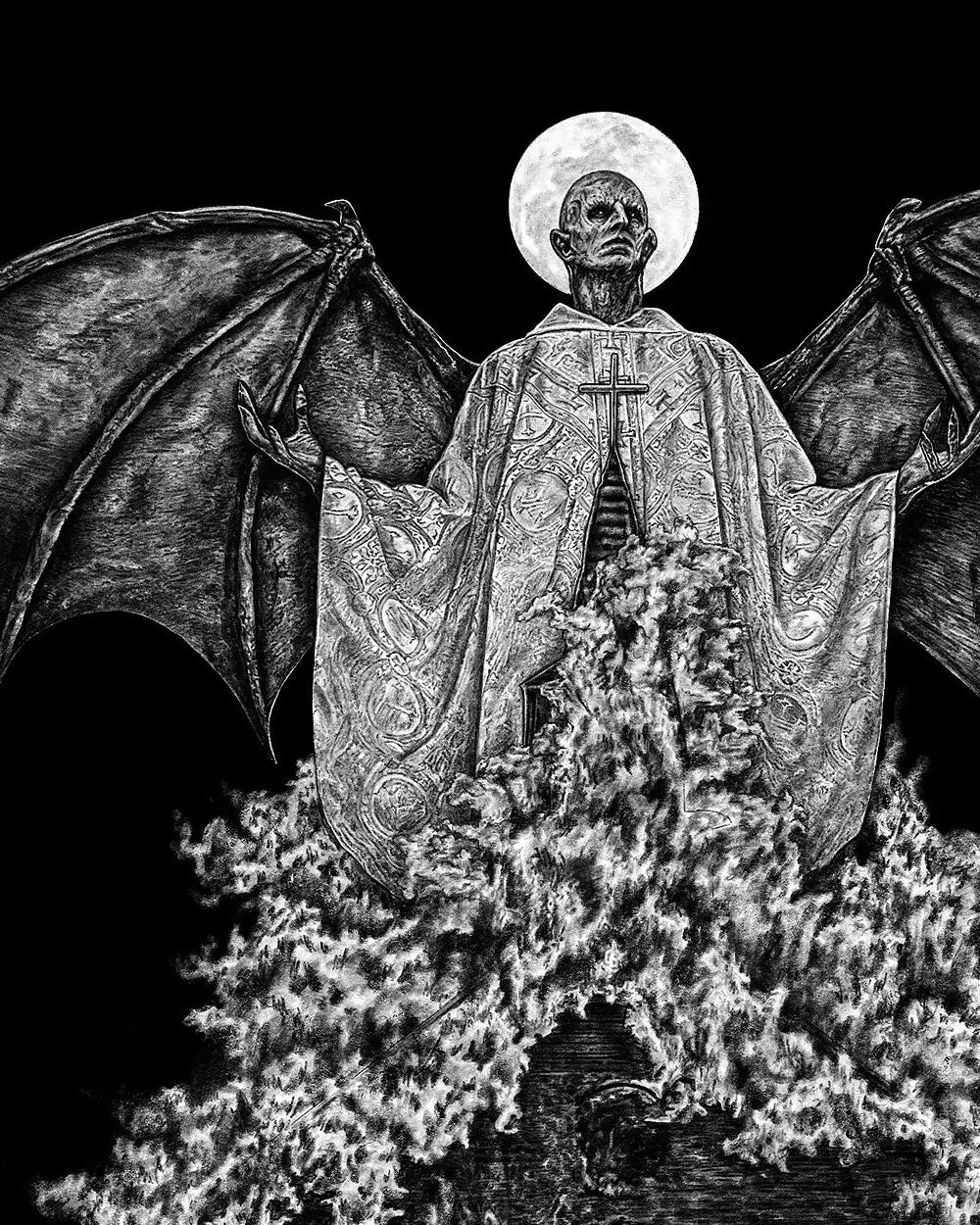 Midnight Mass Art Print (8" x 10")