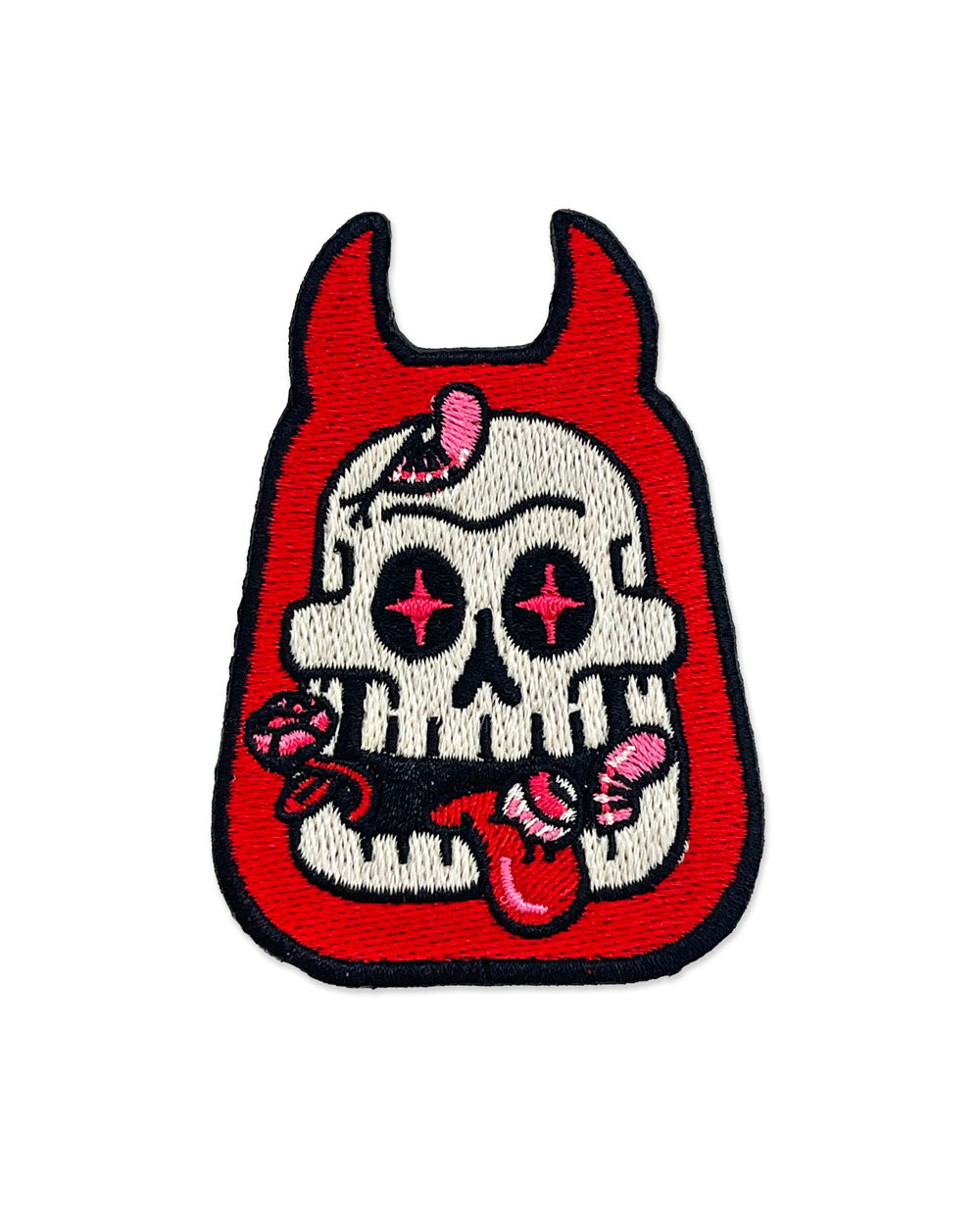 Skull Devil Patch (Glow-in-the-Dark)-It's Not That Weird-Strange Ways