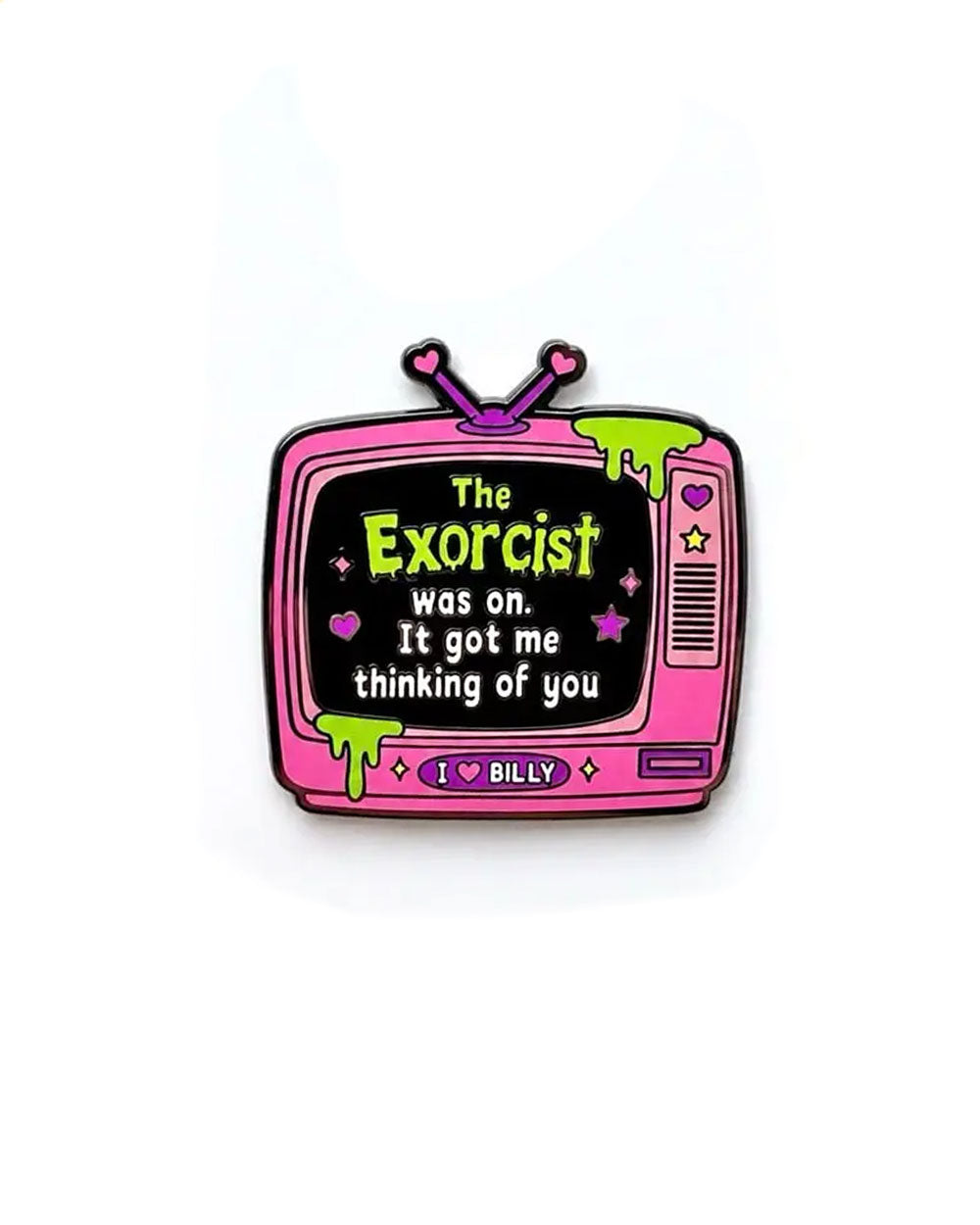 The Exorcist Was On TV Pin