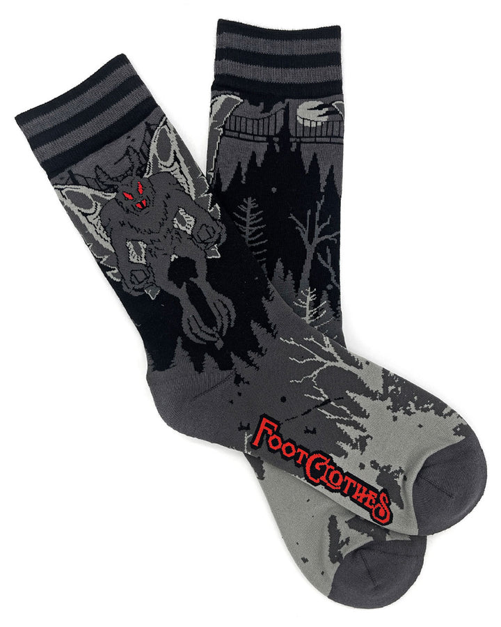 Mothman Socks-FootClothes-Strange Ways