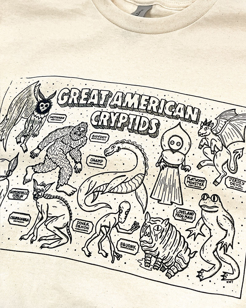 Cryptids Merch Great American Cryptids Unisex Shirt