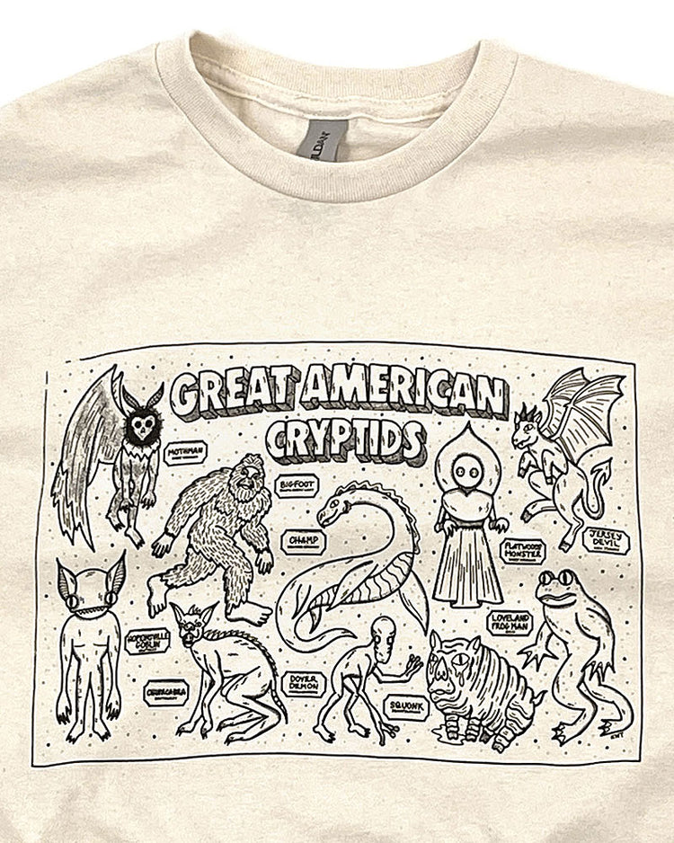 Cryptids Merch Great American Cryptids Unisex Shirt