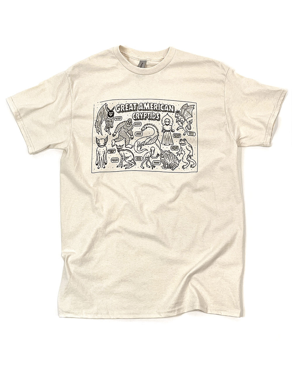 Cryptids Merch Great American Cryptids Unisex Shirt