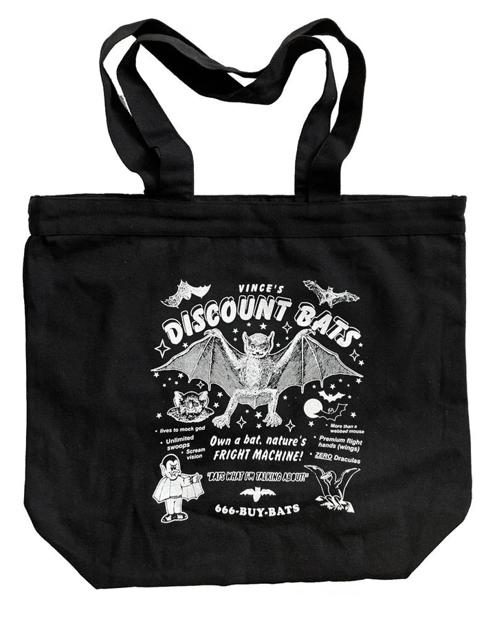 Discount Bats Oversized Tote Bag-Arcane Bullshit-Strange Ways
