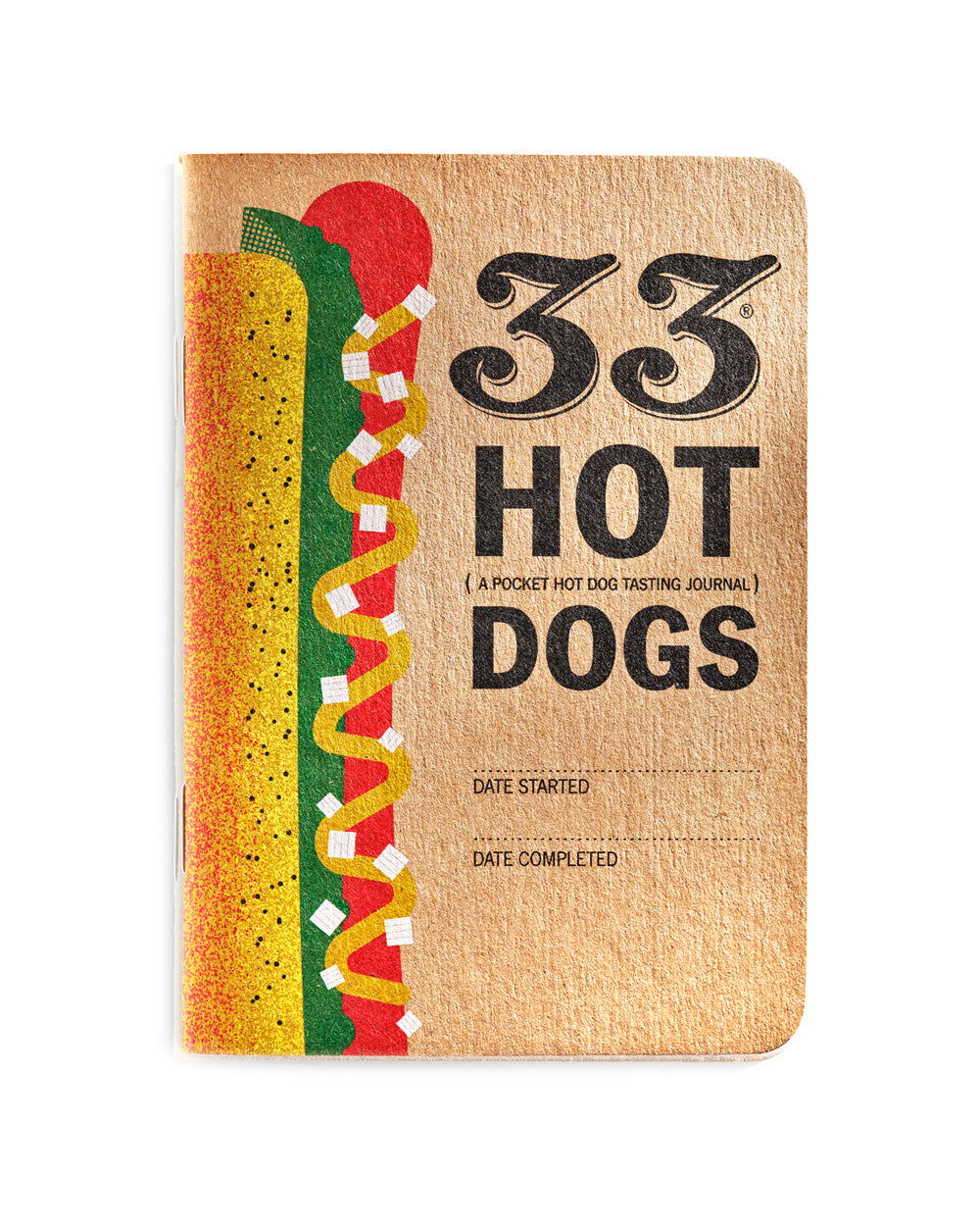 Hot Dog-Tasting Pocket-Sized Journal