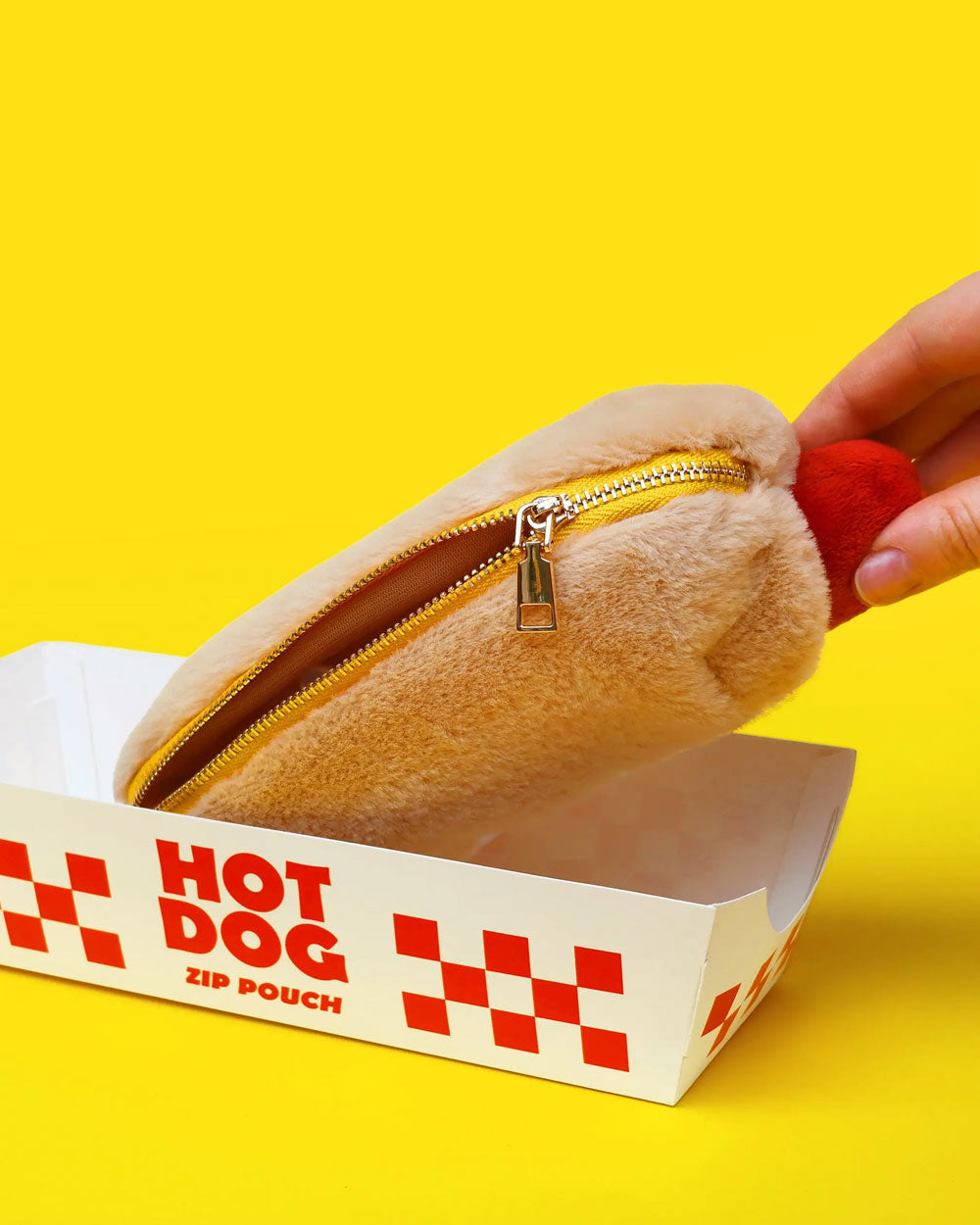 Hot Dog Zip Pouch-SUCK UK-Strange Ways