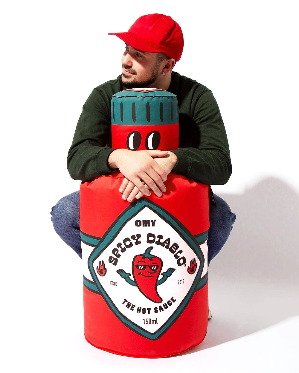 Hot Sauce Giant Inflatable Pillow-OMY-Strange Ways