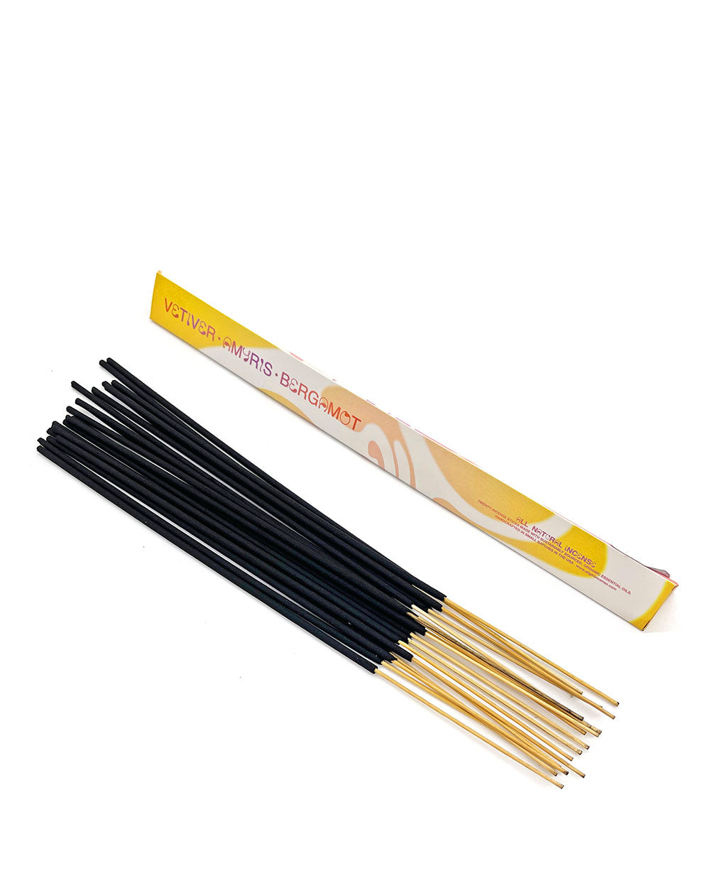Vetiver & Amyris & Bergamot Incense Sticks (20ct)-Alight Incense-Strange Ways