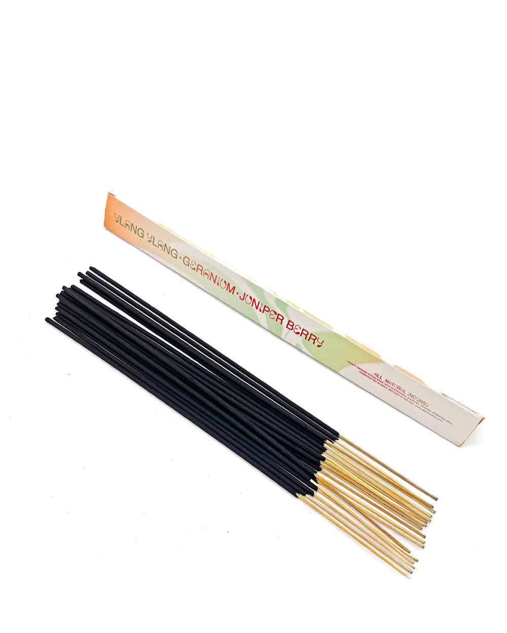 Ylang Ylang & Geranium & Juniper Berry Incense Sticks (20ct)-Alight Incense-Strange Ways