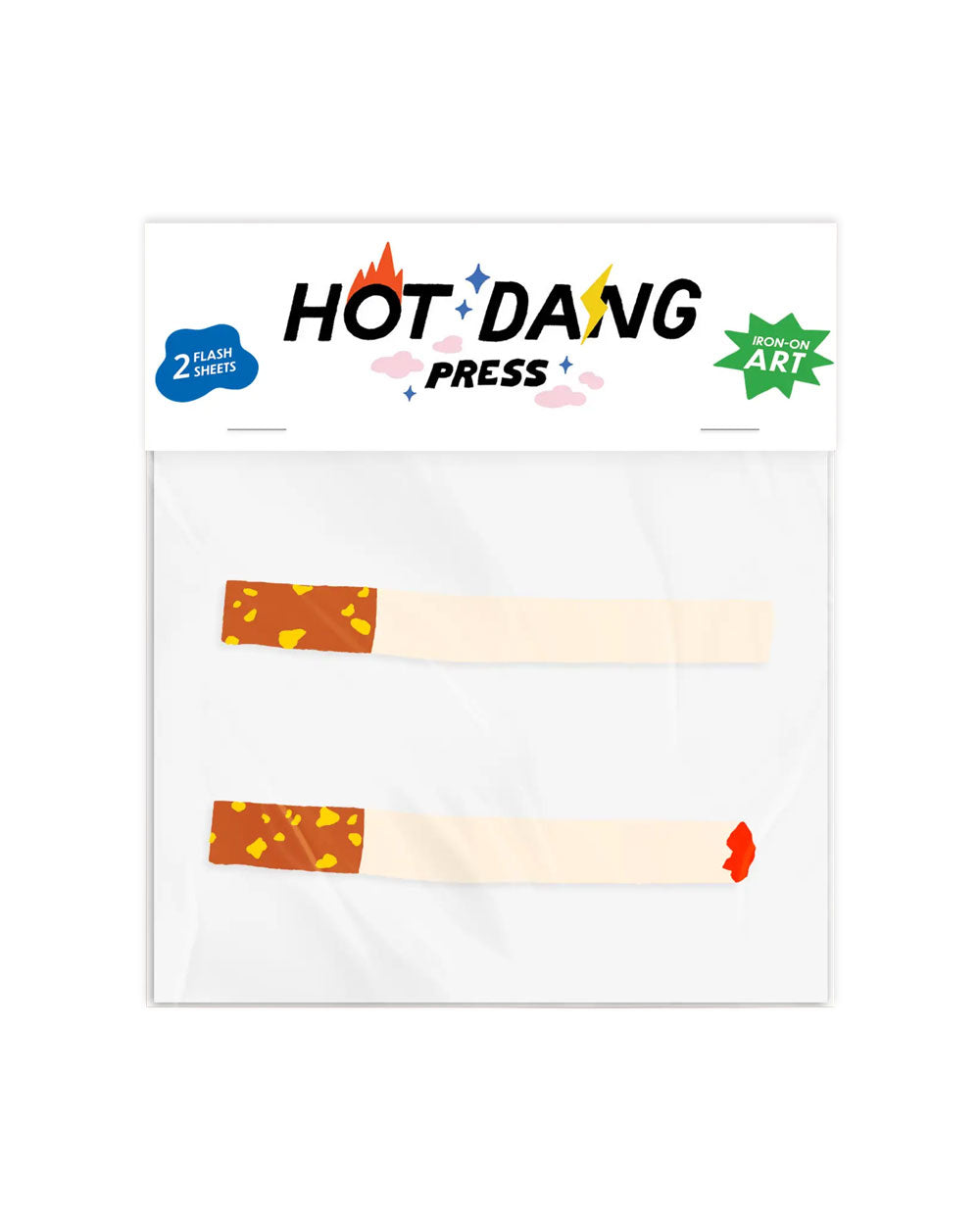 Cig Buddies Iron On Art Decals (2 Sheets)-Hot Dang Press-Strange Ways