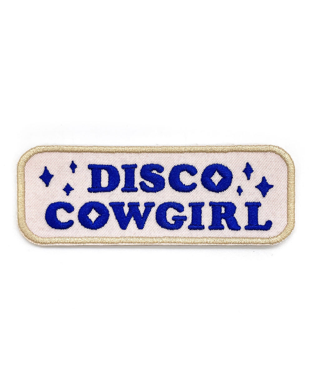 Disco Cowgirl Patch-Union Made-Strange Ways