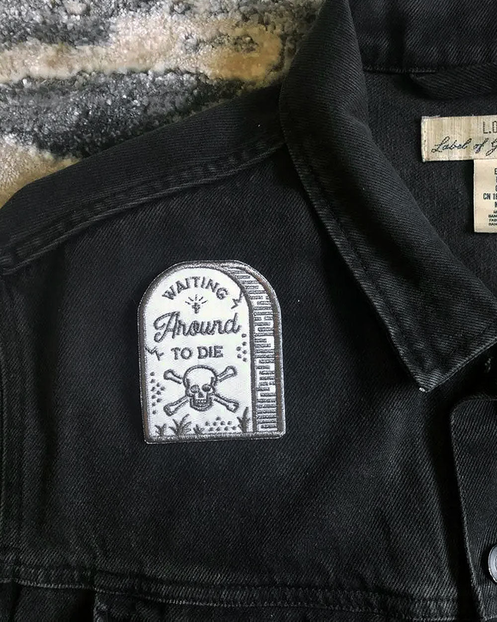 Waiting Around To Die Patch-NW Corner Goods-Strange Ways