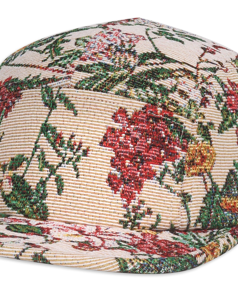 Jacquard Flowers Panel Hat-Hatphile-Strange Ways