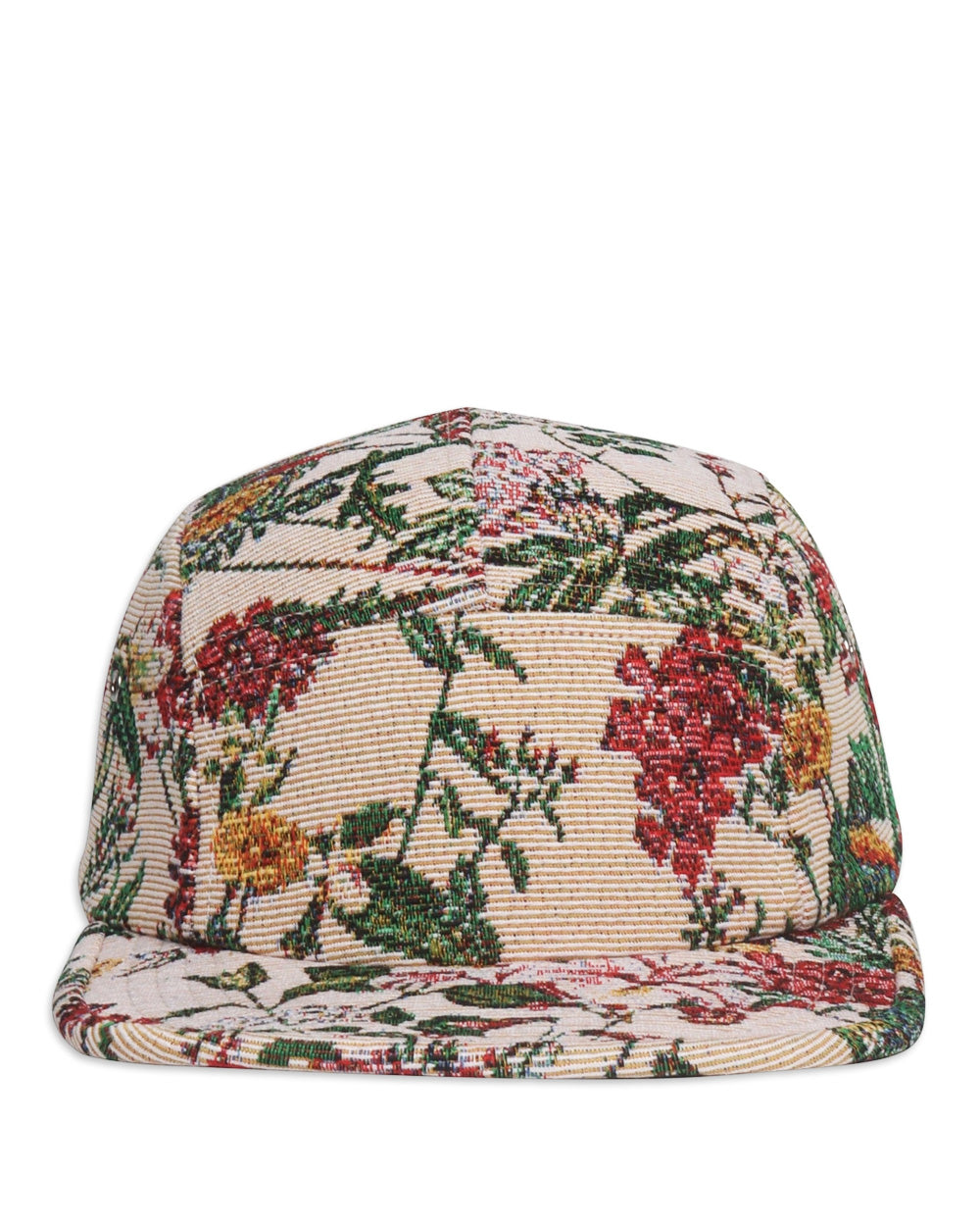 Jacquard Flowers Panel Hat-Hatphile-Strange Ways