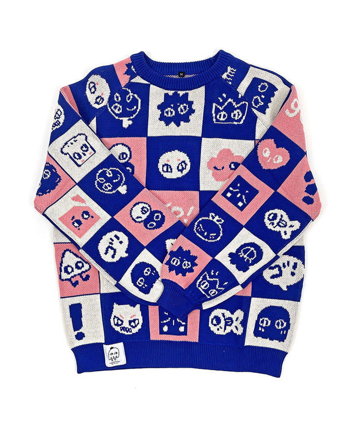 Shinyuu Knit Jacquard Unisex Sweater-Karepango-Strange Ways