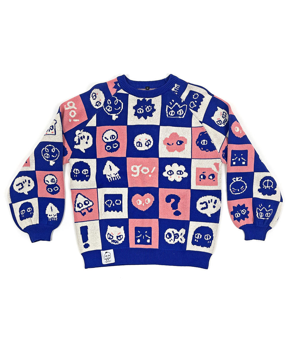 Shinyuu Knit Jacquard Unisex Sweater-Karepango-Strange Ways