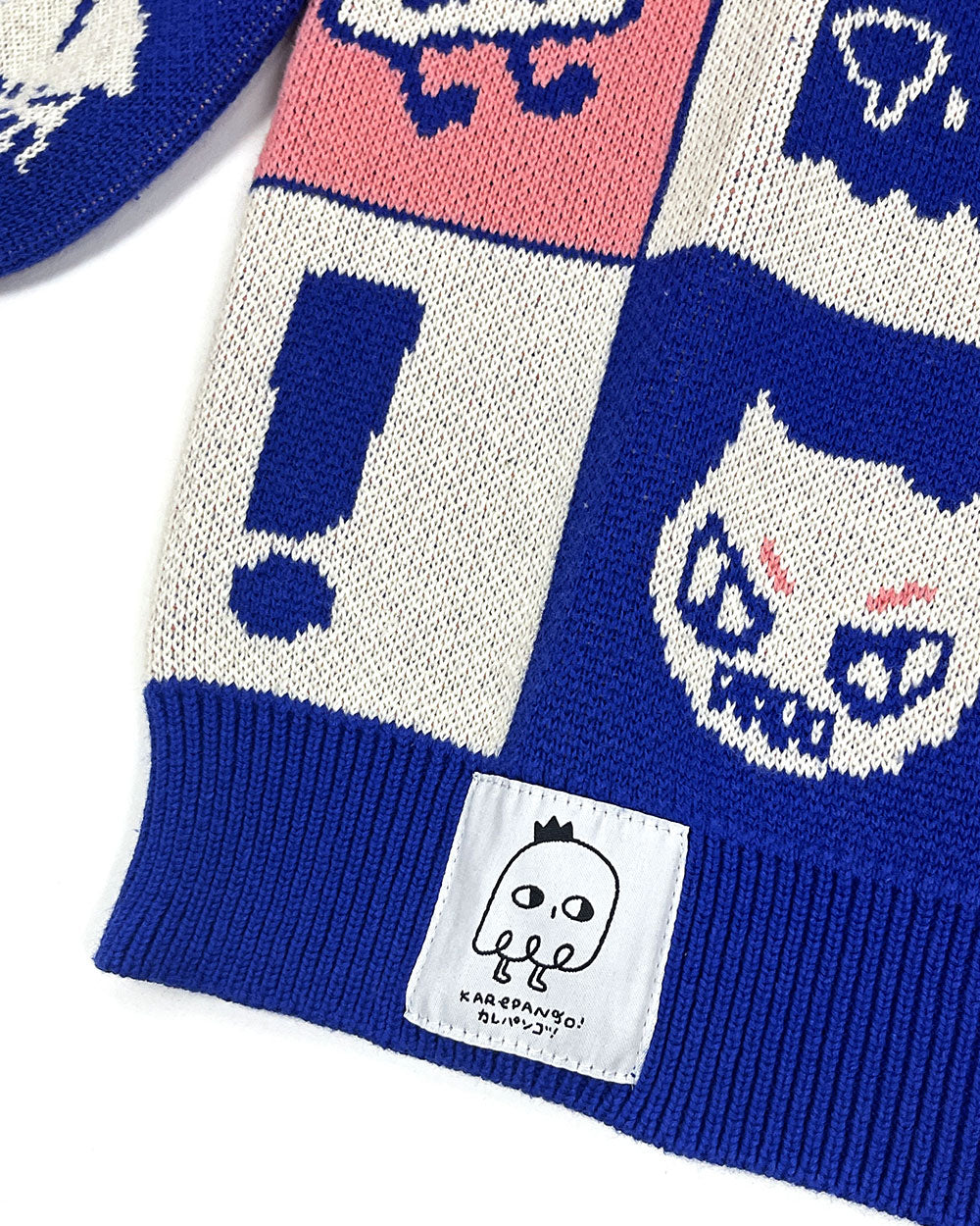 Shinyuu Knit Jacquard Unisex Sweater-Karepango-Strange Ways