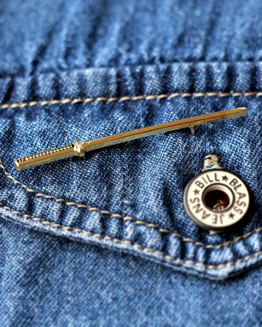 Katana Sword Pin-Real Sic-Strange Ways