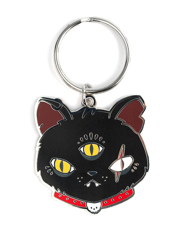 Gritty Kitty Keychain