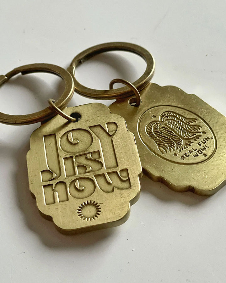 Joy Is Now Keychain-Real Fun, Wow!-Strange Ways