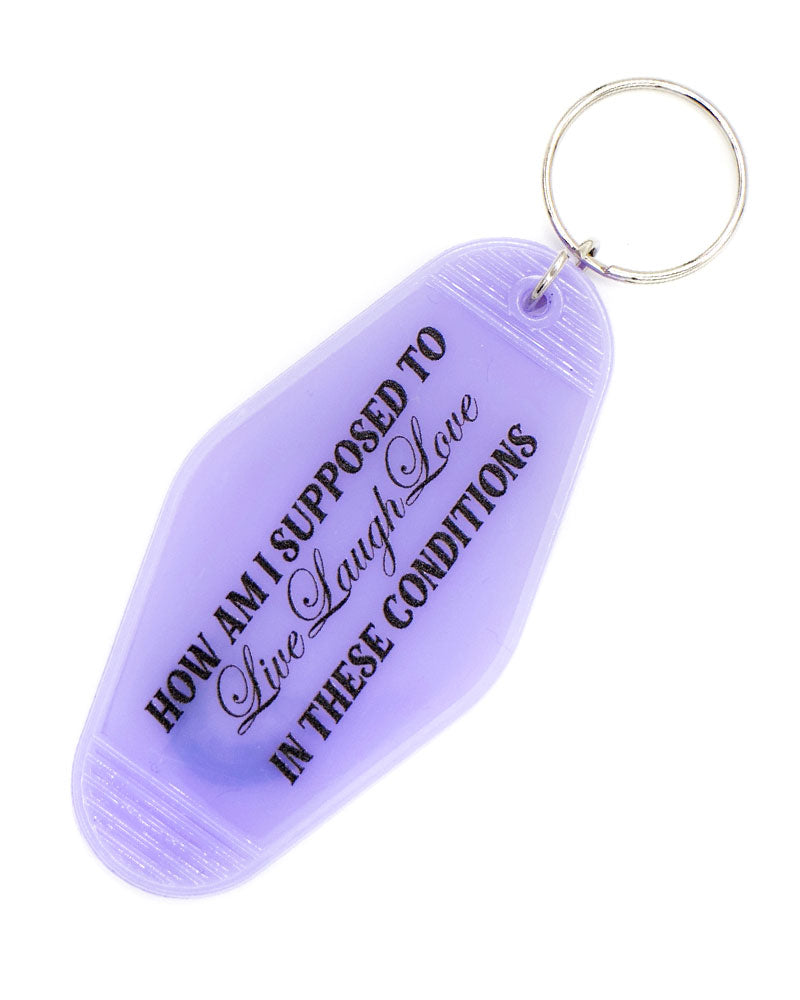 Live Laugh Love Keychain-A Shop Of Things-Strange Ways