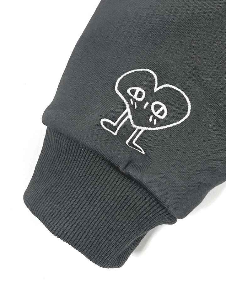 Kyouryuu Embroidered Unisex Sweatshirt-Karepango-Strange Ways