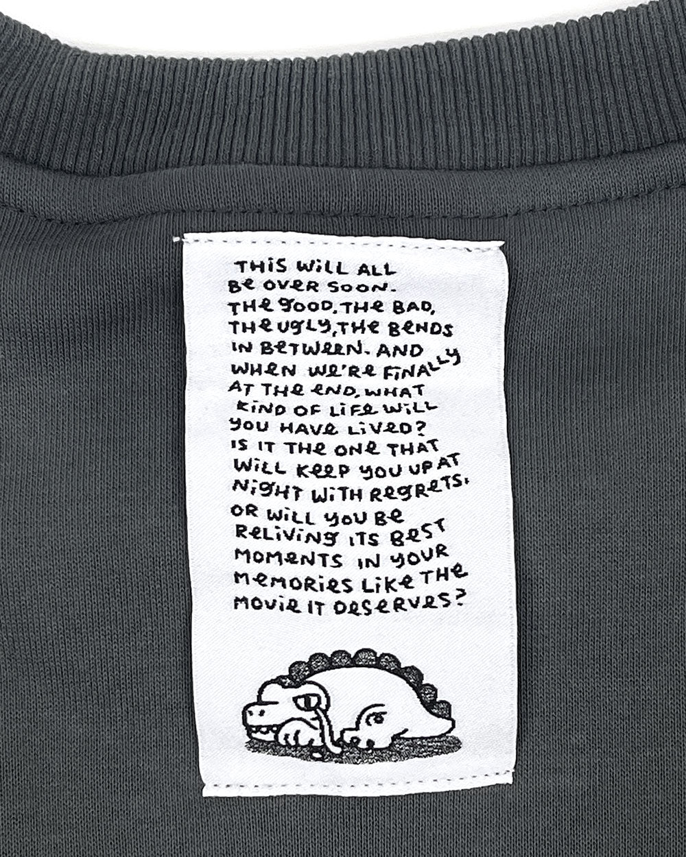 Kyouryuu Embroidered Unisex Sweatshirt-Karepango-Strange Ways