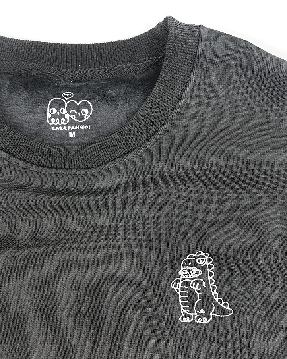 Kyouryuu Embroidered Unisex Sweatshirt-Karepango-Strange Ways