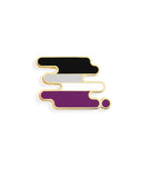 Asexual Pride Pin-Bianca Designs-Strange Ways
