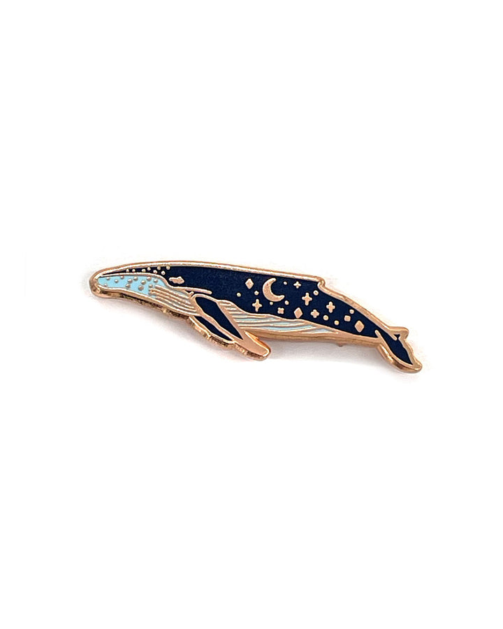 Celestial Whale Pin