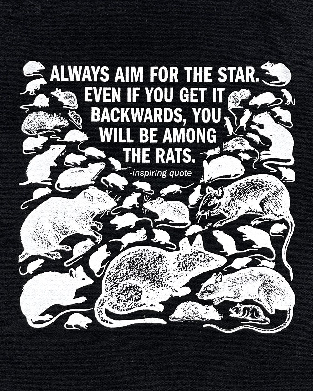 The Rats Inspiring Oversized Tote Bag-Arcane Bullshit-Strange Ways