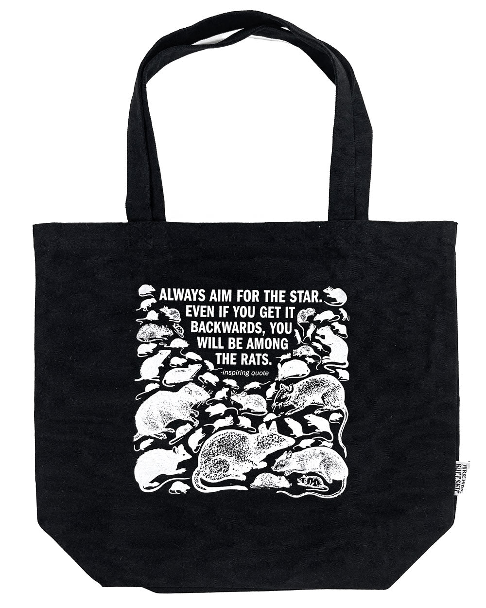 The Rats Inspiring Oversized Tote Bag-Arcane Bullshit-Strange Ways