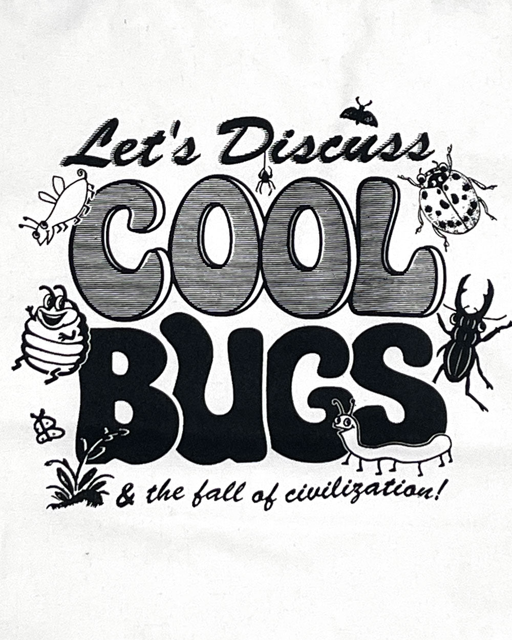 Cool Bugs Oversized Tote Bag-Arcane Bullshit-Strange Ways