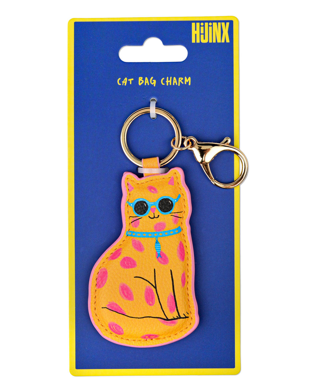 Cool Cat Bag Charm Keychain-HIJINX-Strange Ways