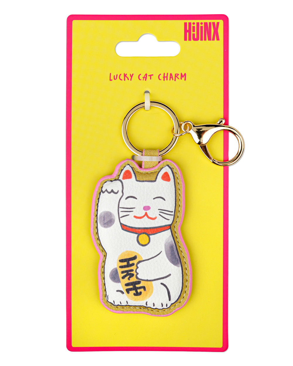 Lucky Cat Bag Charm Keychain-HIJINX-Strange Ways