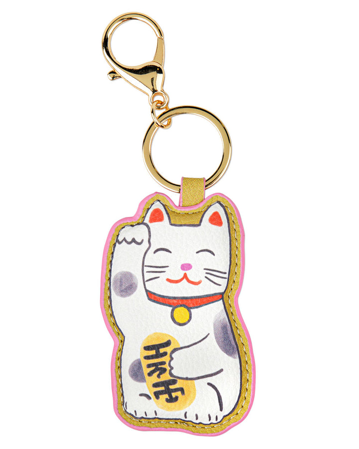 Lucky Cat Bag Charm Keychain-HIJINX-Strange Ways