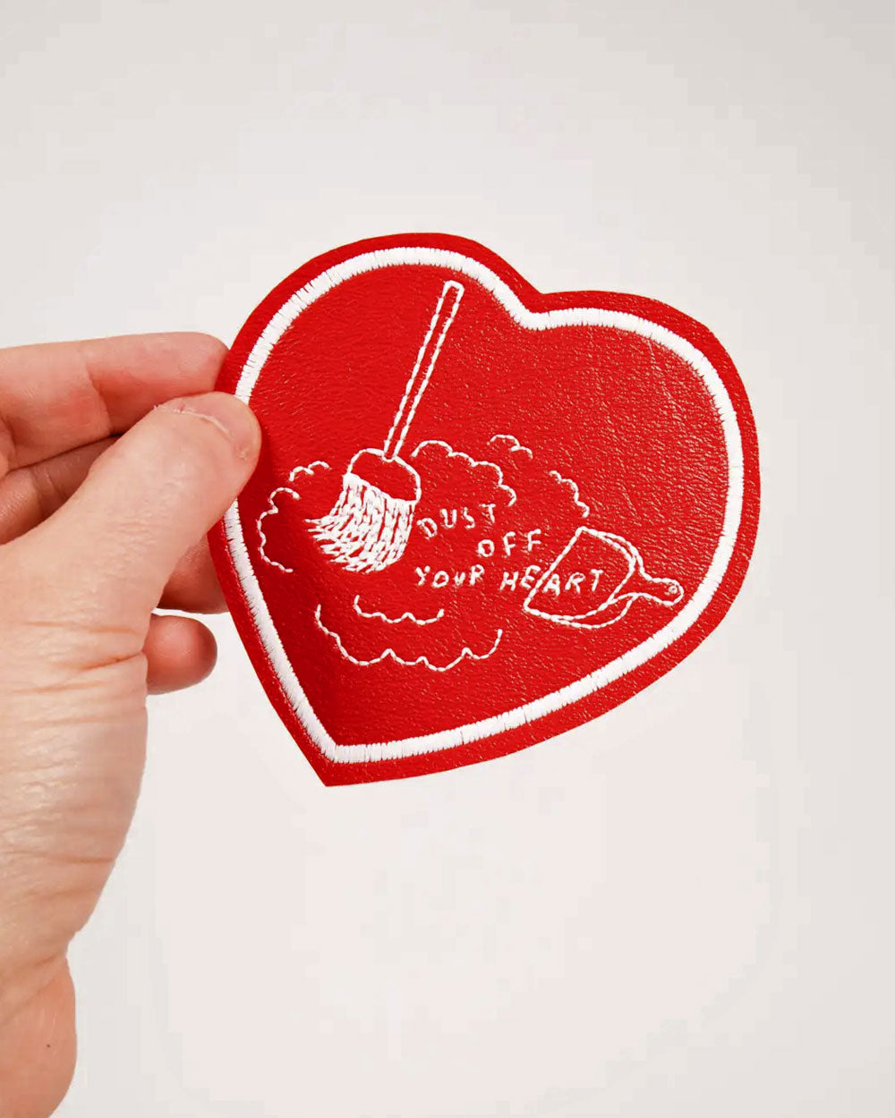 Dust Off Your Heart Patch-Crewel and Unusual-Strange Ways