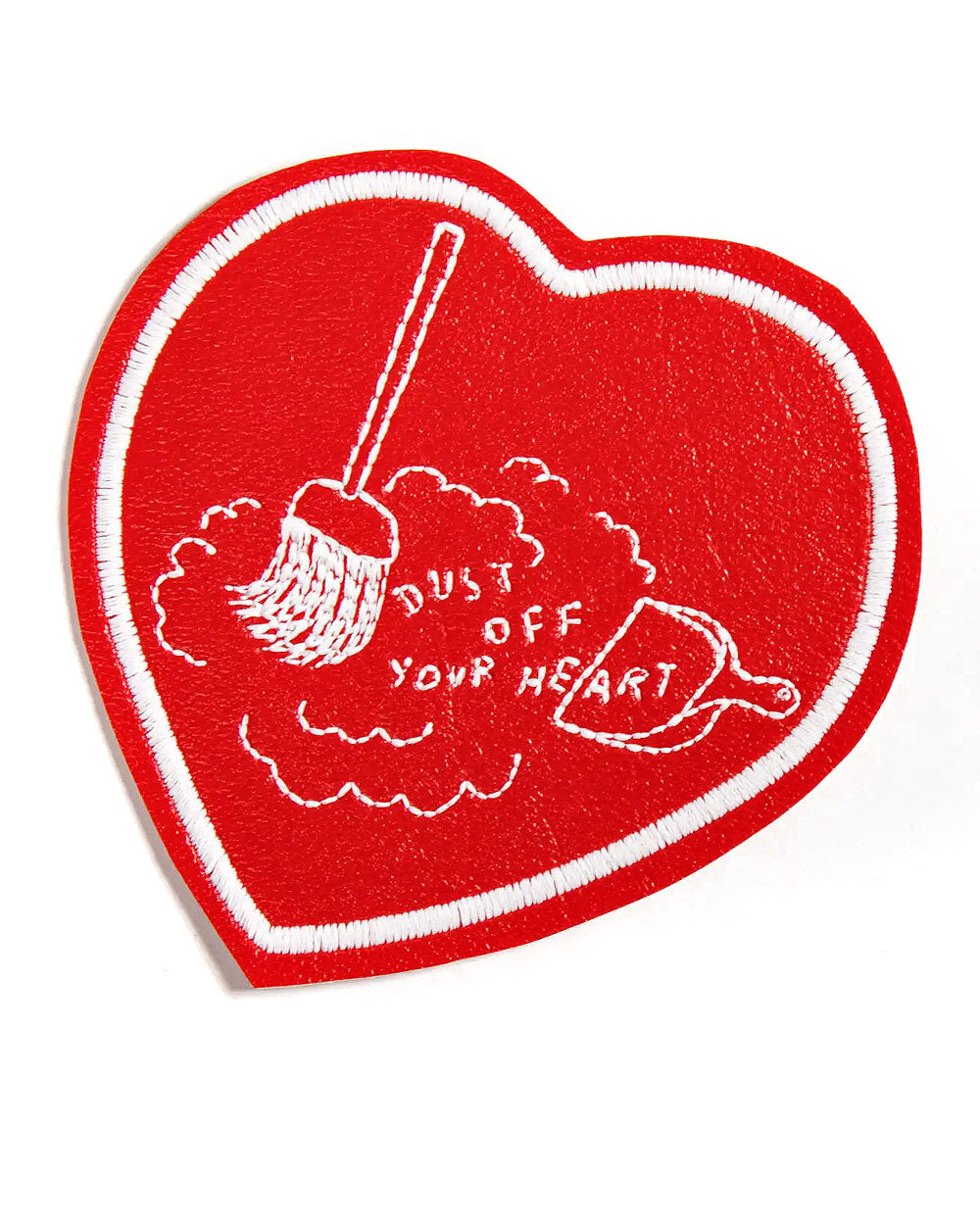 Dust Off Your Heart Patch-Crewel and Unusual-Strange Ways
