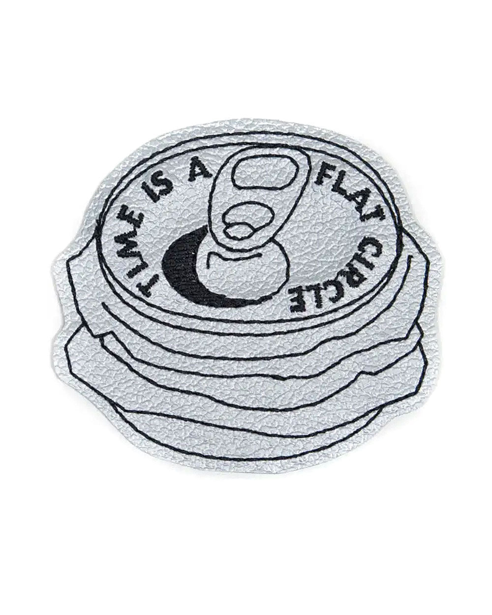 Time Is A Flat Circle Patch-Crewel and Unusual-Strange Ways