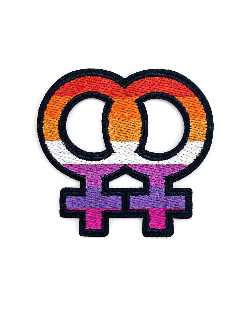 Lesbian Symbol Patch-Gay Nerd Goods-Strange Ways