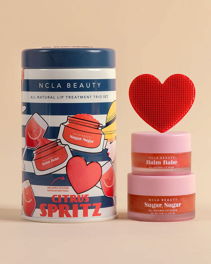 Citrus Spritz Lip Treatment Trio Set-NCLA Beauty-Strange Ways