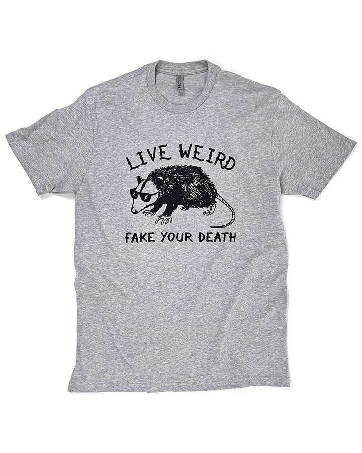 Live Weird Possum Unisex Shirt-Shirtmandude-Strange Ways